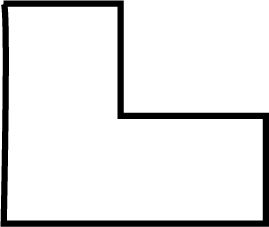 a shape with six sides, six edges, six corners